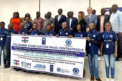 Lancement de la composante 2 du projet SEDOUTI : un pas vers la réintégration des ex-combattants en RCA